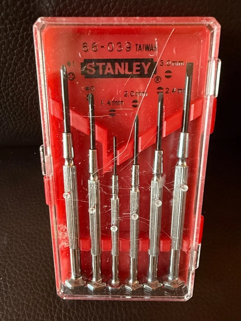STANLEY 66-039 6-Piece Jeweler's Precision Screwdriver Set - Picture 2 of 3